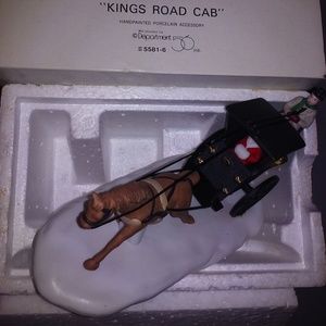 Dickens' Village King's Road Cab
